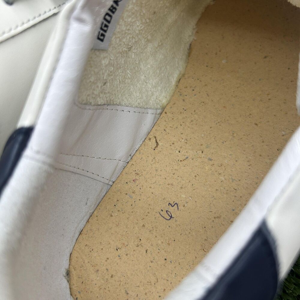 Golden Goose Superstar Shoes Mens Size 10 EU 43 White Gray Leather Made Italy - Picture 14 of 15